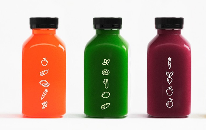 “设计独特创意十足的”果汁饮料新包装